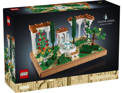 LEGO ICONS Zahrada s fontánou 10359 STAVEBNICE