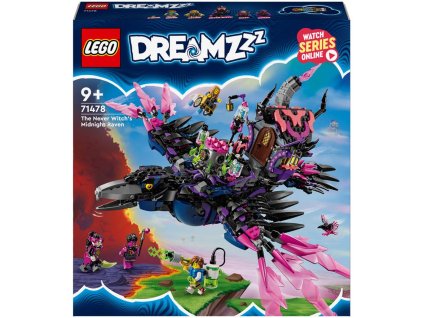 LEGO DREAMZZZ Nikdyčarodějnice a její Půlnoční krkavec 71478 STAVEBNICE