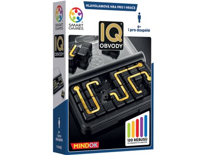 MINDOK HRA IQ Smart Obvody 120 rébusů hlavolam