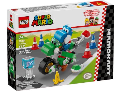 LEGO SUPER MARIO Mario Kart – Yoshi Bike 72031 STAVEBNICE