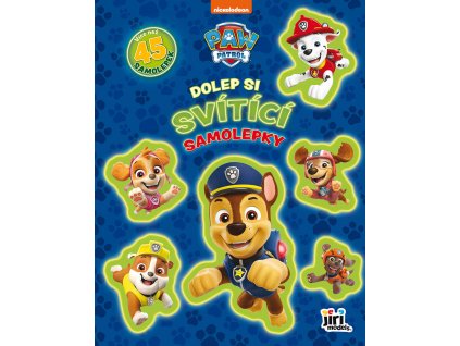 JIRI MODELS Dolep si svítící samolepky Tlapková Patrola