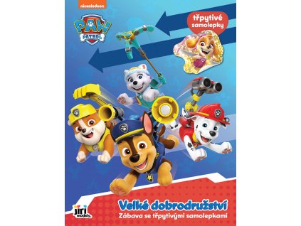 JIRI MODELS Zábava s třpytivými samolepkami Tlapková Patrola