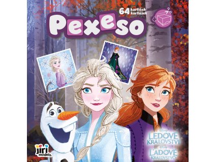 JIRI MODELS Pexeso v sešitu Ledové Království s krabičkou a omalovánkou