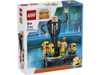 LEGO MINIONS Gru a Mimoni z kostek (Já padouch 4) 75582 STAVEBNICE