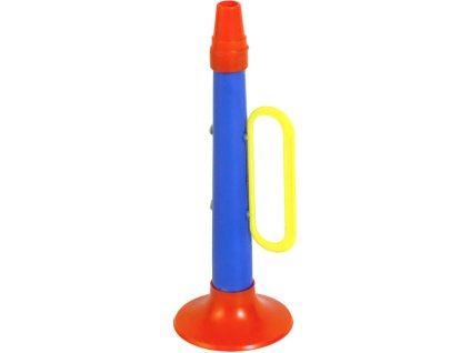 SMĚR Trubka barevná dětská 20cm plast *HUDEBNÍ NÁSTROJE*