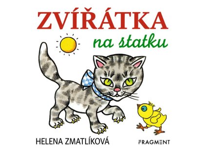 Knížka baby obrázkové leporelo Zvířátka na statku CZ text