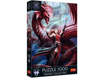 TREFL PUZZLE Fantasy Collection Šarlatový mág 48x68cm skládačka 1000 dílků