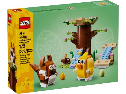 LEGO Jarní hřiště pro zvířátka 40709 STAVEBNICE