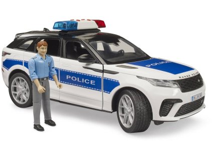 BRUDER 02890 Auto Range Rover Velar policie model na baterie Světlo Zvuk