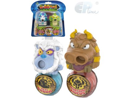 EP Line Gloopers příšerka set figurka gumová 2ks s nádobkou se slizem různé druhy