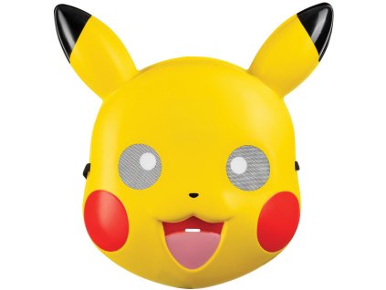 KARNEVAL Maska na obličej Pokémon Pikachu *KARNEVALOVÝ DOPLNĚK*