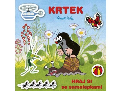 AKIM Hraj si se samolepkami Krtek (Krteček) samolepková knížka