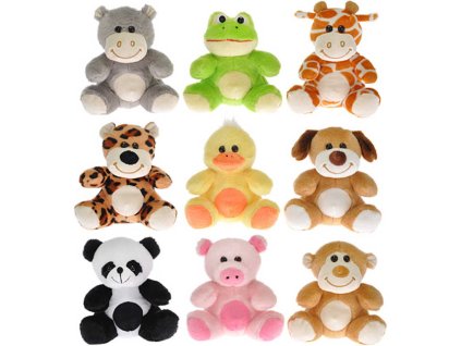 PLYŠ Zvířátko 15cm 9 druhů *PLYŠOVÉ HRAČKY*