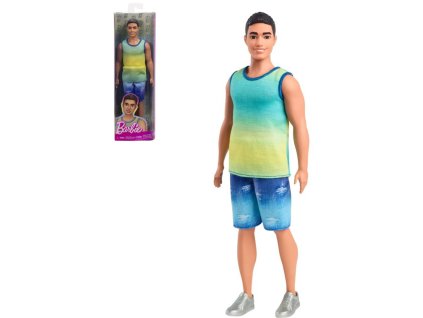 MATTEL BRB Barbie panák Ken letní fashion ombré obleček tričko + šortky