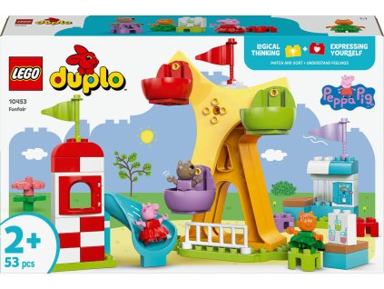 LEGO DUPLO Peppa Pig Zábavní park 10453 STAVEBNICE