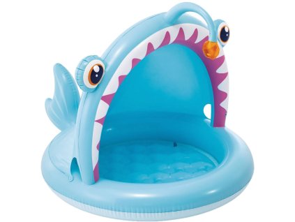 INTEX Nafukovací bazének baby Rybka brouzdaliště se stříškou 58419