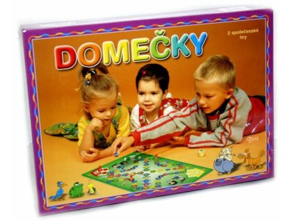 HYDRODATA Hra Domečky 2v1 *SPOLEČENSKÉ HRY*