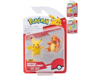 ORBICO Pokémon akční figurky sběratelské set 2ks plast 3 druhy