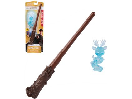 SPIN MASTER Harry Potter kouzelnická hůlka svítící patron na baterie Světlo
