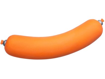 Klobása antistresová strečová mačkací 18cm dětská žertovinka