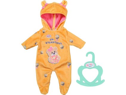 ZAPF BABY BORN Little Overal medvídek pro panenku miminko 36cm