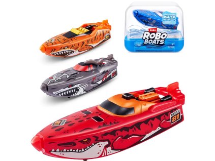 ZURU Robo Alive loď motorový člun do vody na baterie 4 druhy