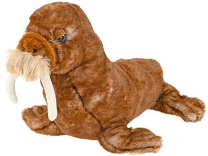 PLYŠ Mrož 29cm ležící *PLYŠOVÉ HRAČKY*