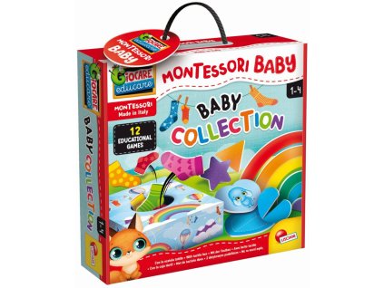 LISCIANI Hra Montessori baby kolekce 12 her pro nejmenší děti