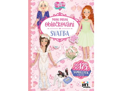 JIRI MODELS Moje první oblečkování Svatba 175+ samolepek