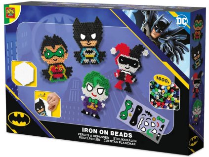 SES CREATIVE Zažehlovací korálky DC Batman 1600ks