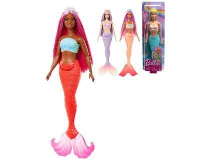 MATTEL BRB Panenka Barbie pohádková mořská panna 4 druhy