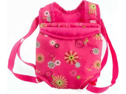 Nosítko pro panenky klokaní kapsa 29x20cm s popruhy v sáčku
