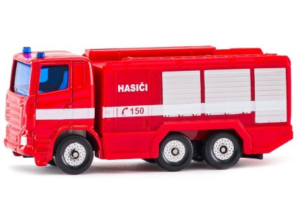 SIKU Auto velké hasičské zásahové vozidlo česká verze model kov