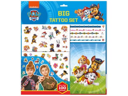 JIRI MODELS Velký set s tetováním Tlapková Patrola (Paw Patrol)