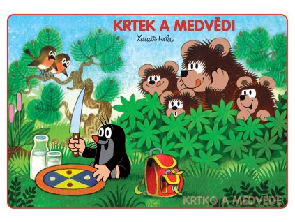 AKIM Omalovánky A5 (Krteček) Krtek a medvědi