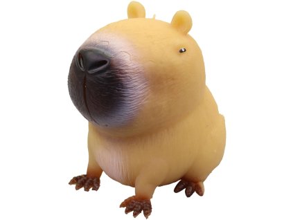 Zvířátko antistresové kapybara 8cm strečová natahovací