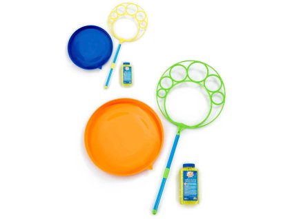 ADDO Mega bublifuk set s náplní 250ml na velké bubliny 2 barvy