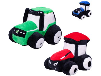 PLYŠ Traktor Farming 13cm 3 druhy *PLYŠOVÉ HRAČKY*