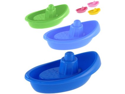 PROFIBABY 3 lodičky na koupání do vany do vody různé barvy pro miminko
