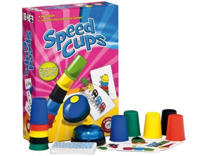 PIATNIK Hra Speed Cups zábava s kalíšky *SPOLEČENSKÉ HRY*