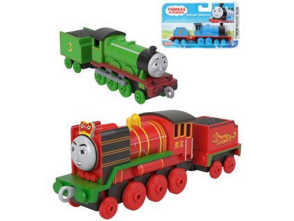 FISHER PRICE Baby Mašinka Tomáš velká kovová různé druhy