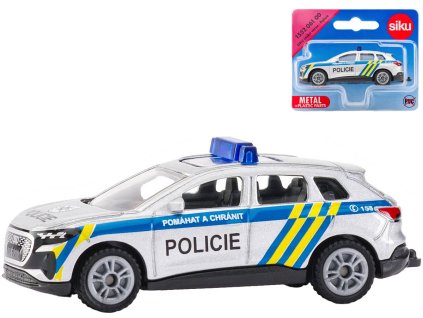 SIKU Auto Audi Q4 e-tron česká policie kovový model 1552