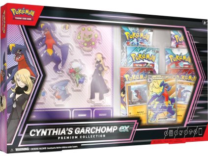 Pokémon TCG Cynthia’s Garchomp ex Premium Collection 6x booster