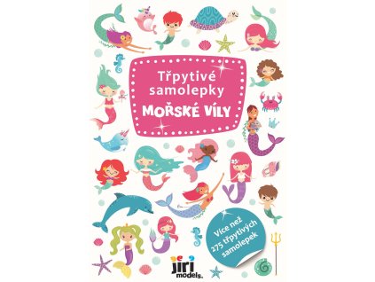JIRI MODELS Samolepky třpytivé 275ks s glitry Mořské víly