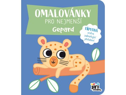 JIRI MODELS Omalovánky pro nejmenší Gepard