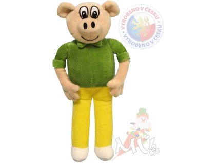 MORAVSKÁ ÚSTŘEDNA Bobík prasátko ČTYŘLÍSTEK * PLYŠOVÉ HRAČKY *