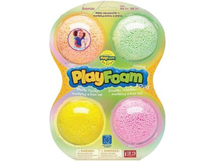 PlayFoam pěnová kuličková modelína boule set 4 barvy holčičí II.
