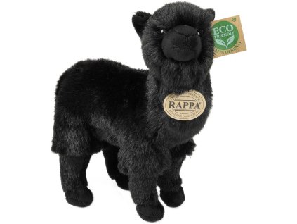 PLYŠ Lama alpaka 23cm černá Eco-Friendly *PLYŠOVÉ HRAČKY*