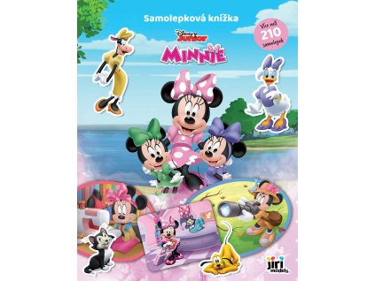 JIRI MODELS Samolepková knížka Disney Minnie Mouse 210 samolepek