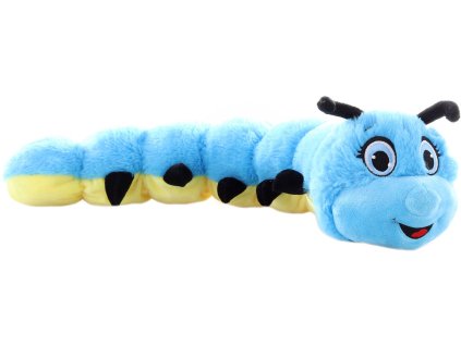 PLYŠ Housenka veselá modrá *PLYŠOVÉ HRAČKY*